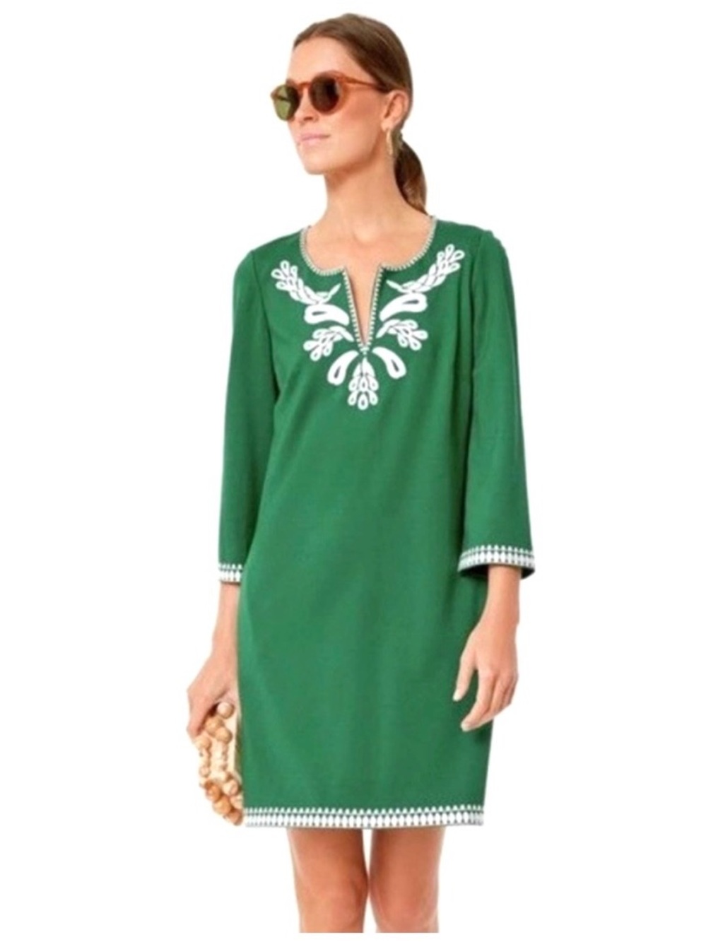 Tuckernuck Green Miguelina Dress Size Medium Like New